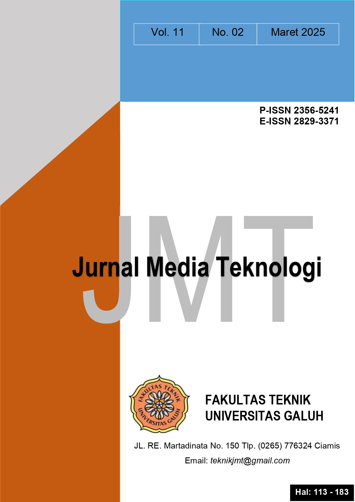 View Vol. 11 No. 2 (2025): Jurnal Media Teknologi
